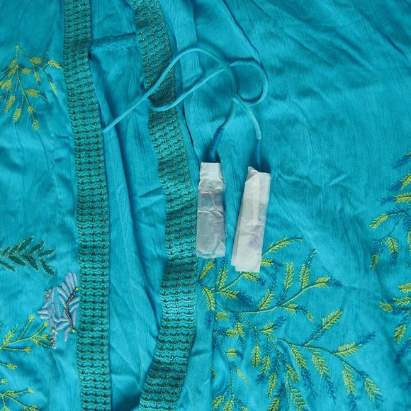 NWT Chico's Embroidered Duster Ruana - Picture 15 of 16